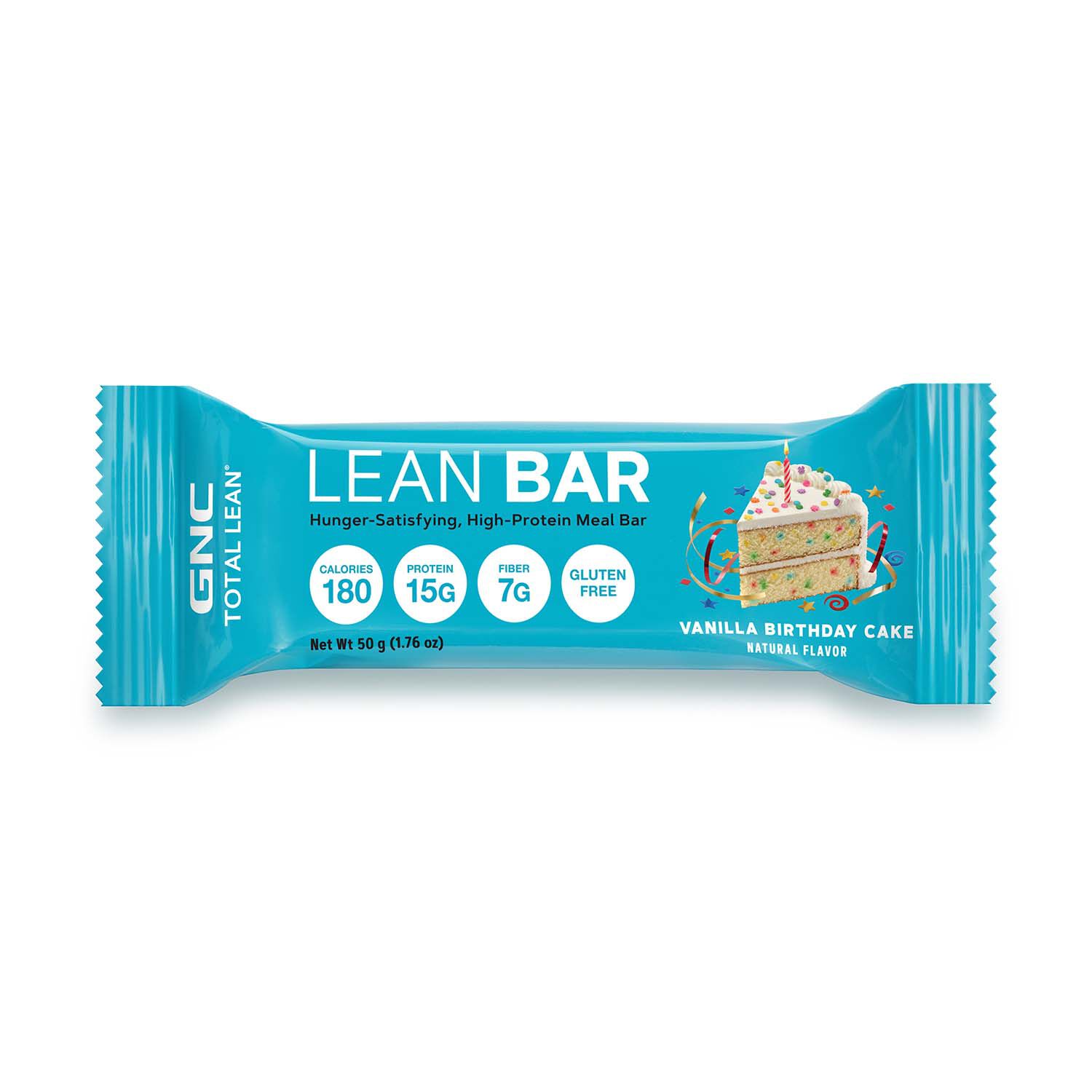 Lean Bar - Vanilla Birthday Cake (5 Bars) Vanilla Birthday Cake | GNC